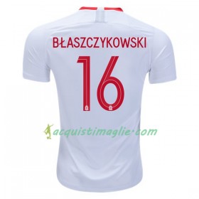 Divisa di Calcio Polonia Blaszczykowski 16 Prima Mondiali 2018